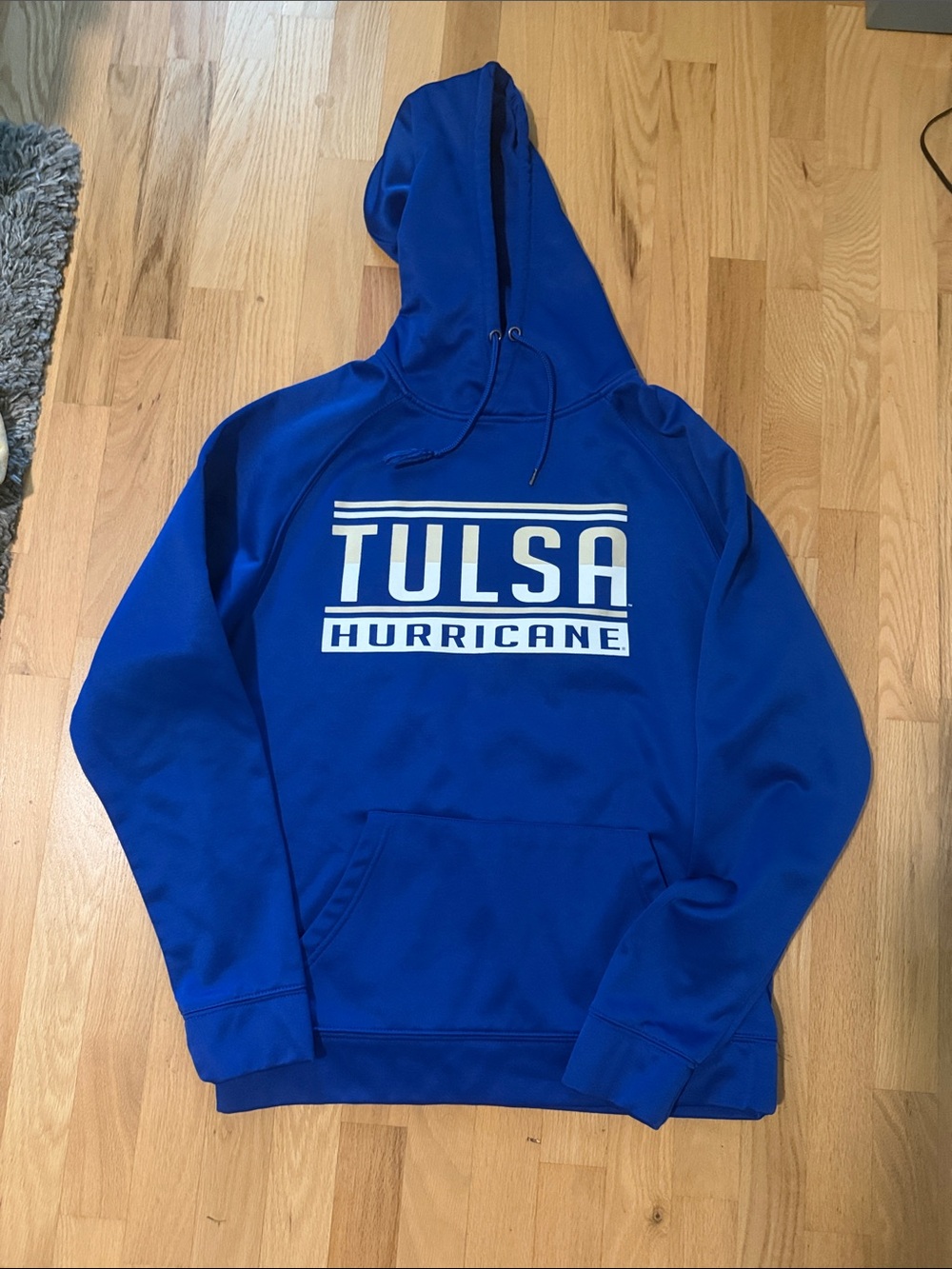 Colosseum Tulsa Hurricane Royal Blue Pullover Hoodie